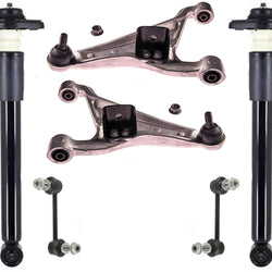 Rear Complete Shocks Absorber Upper Arms & Links For Infiniti FX35 2009-2012