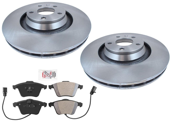 Front Premium Disc Brake Rotors Brake Pads for Audi A6 Quattro 2005-2011 V8 4.2L