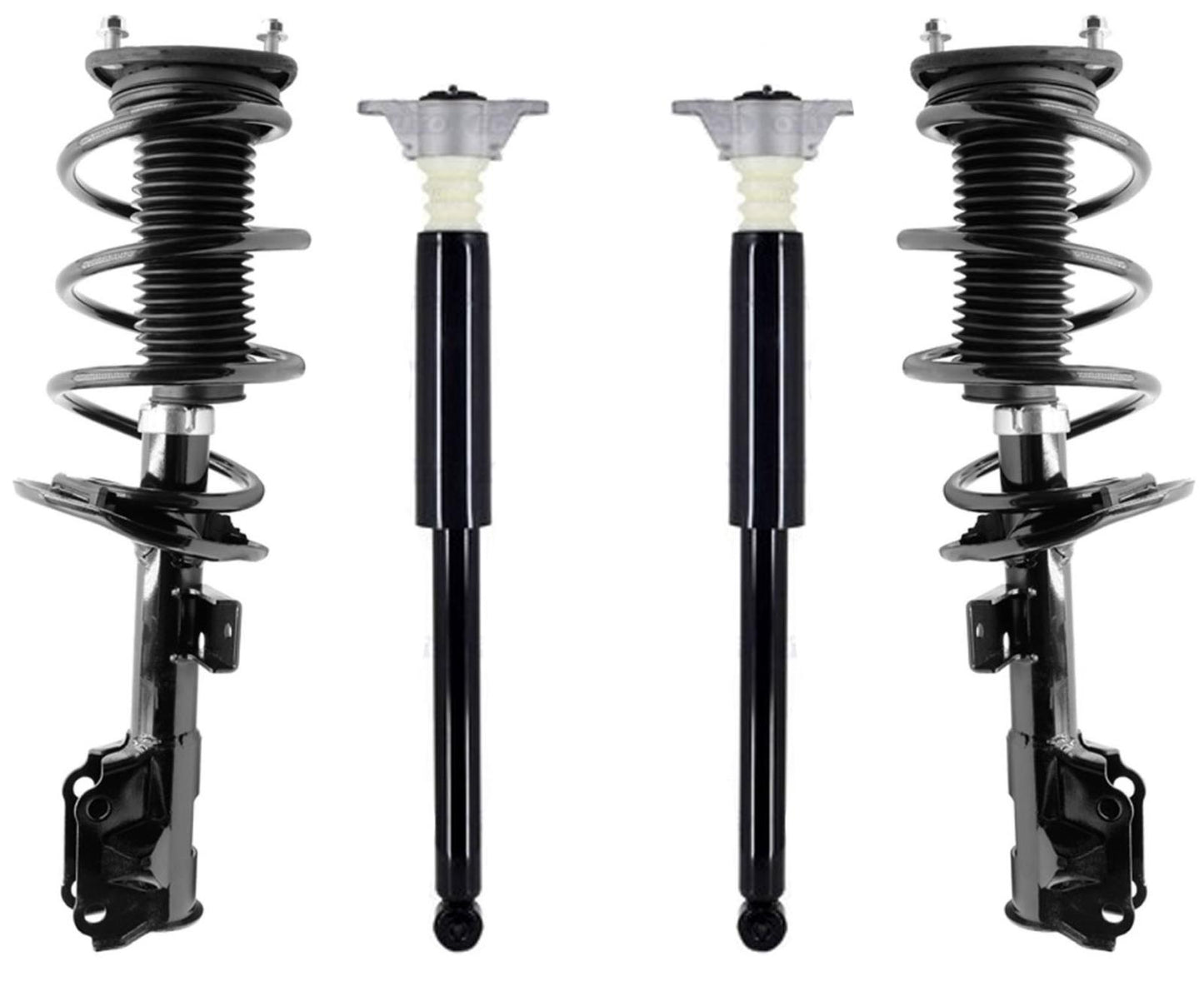 Front Complete Struts & Rear Complete Shocks Absorber For Mazda 3 2014-2018