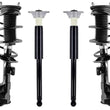 Front Complete Struts & Rear Complete Shocks Absorber For Mazda 3 2014-2018