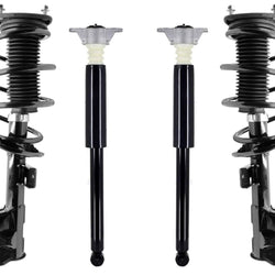 Front Complete Struts & Rear Complete Shocks Absorber For Mazda 3 2014-2018