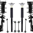 Front Complete Struts & Rear Complete Shocks Absorber For Mazda 3 2014-2018