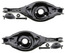 Mevotech Rear Lower Rearward Control Arms W/ Bushings For Mazda 3 2014-2018