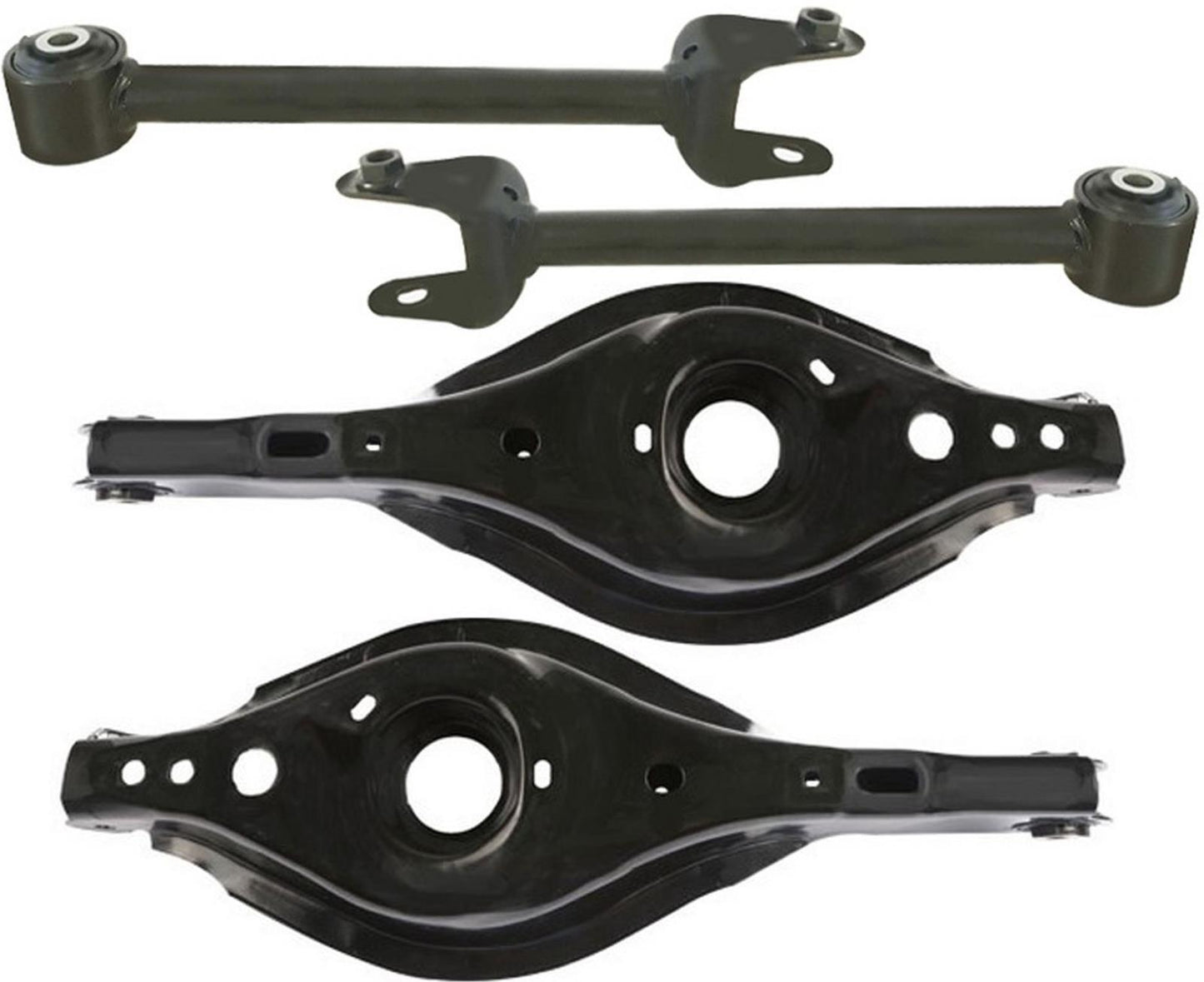 Rear Lower Forward & Rearward Control Arms W/ Bushings For Mazda 3 2014-2018