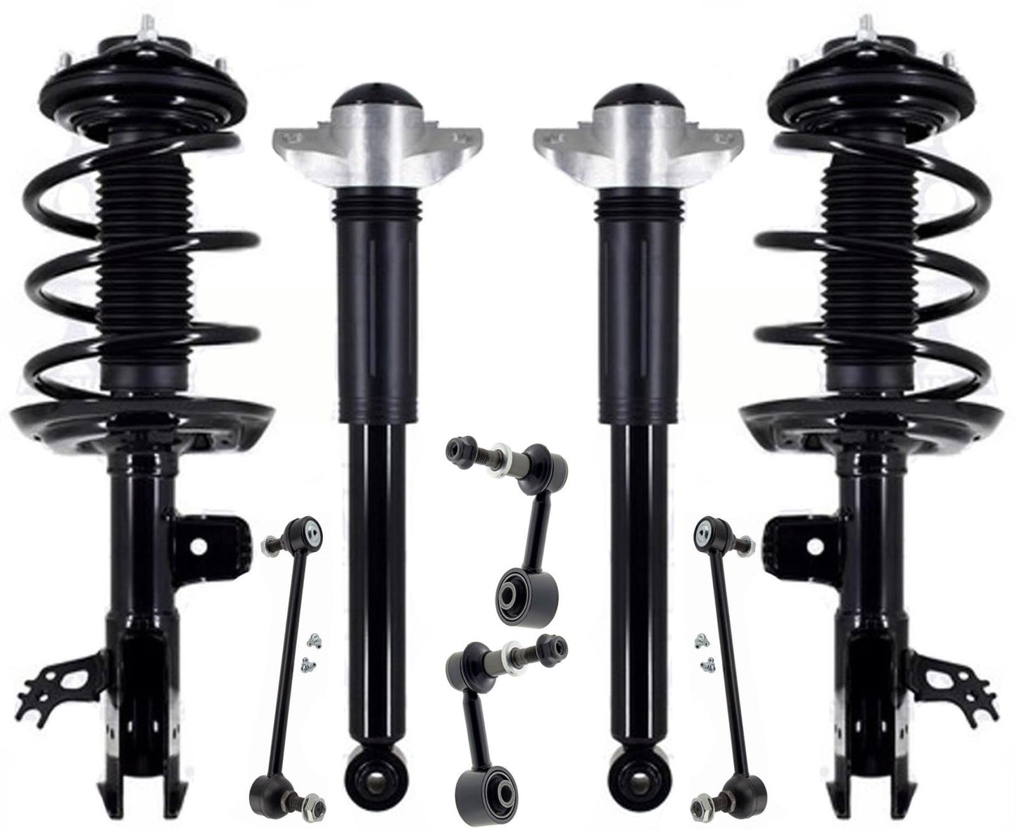 Front Struts Rear Shocks & Sway Bar Links For Toyota Avalon XLE 2019 2020 2022