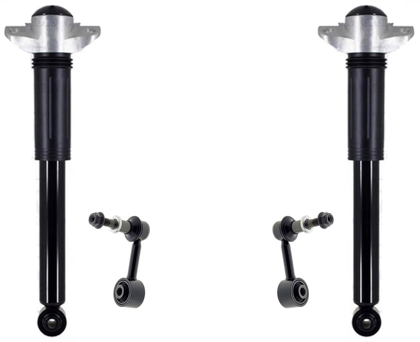 Rear Complete Shocks & Sway Bar Links For Toyota Avalon XLE 2019-2022