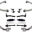 F Upp Lower Control Arms w/ Ball Joints for Infiniti EX35 08-12 All Wheel Drive