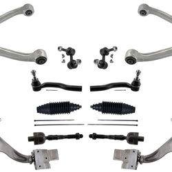 F Upp Lower Control Arms w/ Ball Joints for Infiniti EX35 08-12 All Wheel Drive