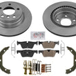 Rear Performance Disc Brake Rotors & Pads Sensor for BMW 320i xDrive 2013-2016