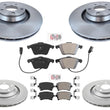 Premium Disc Brake Rotors Brake Pads for Audi A6 Quattro 2005-2011 V8 4.2L
