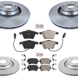 Premium Disc Brake Rotors Brake Pads for Audi A6 Quattro 2005-2011 V8 4.2L