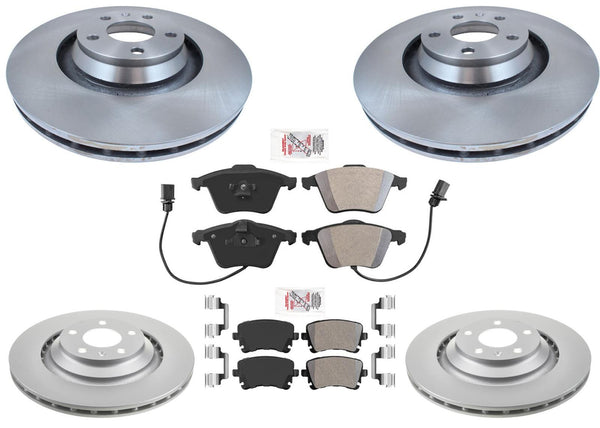 Premium Disc Brake Rotors Brake Pads for Audi A6 Quattro 2005-2011 V8 4.2L