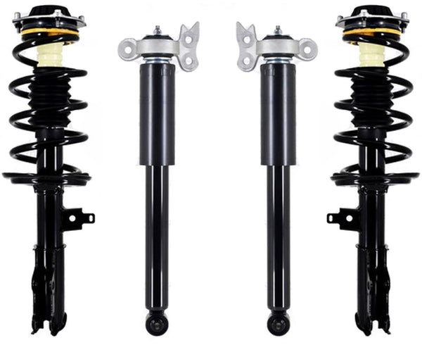 Front Complete Struts Assembly & Rear Complete Shocks For Cadillac XT5 17-2019