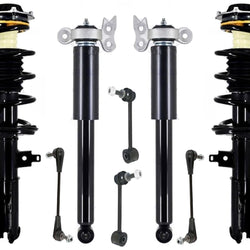 Front Complete Struts Rear Complete Shocks & Links For Cadillac XT5 2017-2019