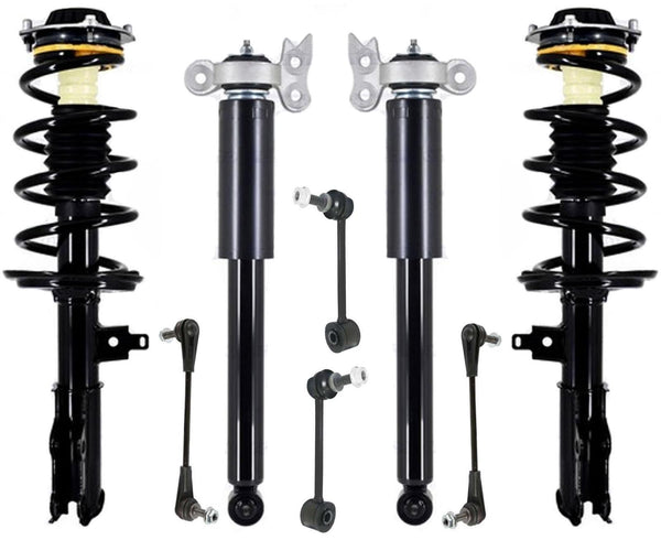 Front Complete Struts Rear Complete Shocks & Links For Cadillac XT5 2017-2019