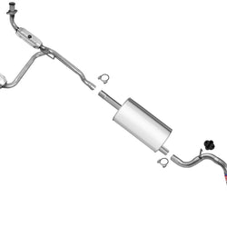 Middle Muffler & Resonator For Jeep Liberty 08-12 / Dodge Nitro 07-11 3.7L