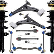 Front Struts Lower Control Arms Tie Rods & Links For GMC Acadia 2017-2023