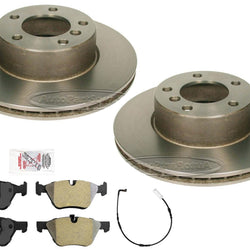 Front Performance Disc Brake Rotors Brake Metallic Pads for BMW 128i 2008-2011