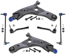 MEVOTECH Front Lower Control Arms Tie Rods & Links For Palisade 2020-2023