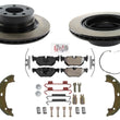 REAR Performance Disc Brake Rotors Brake Metallic Pads for BMW 128i 2012 2013
