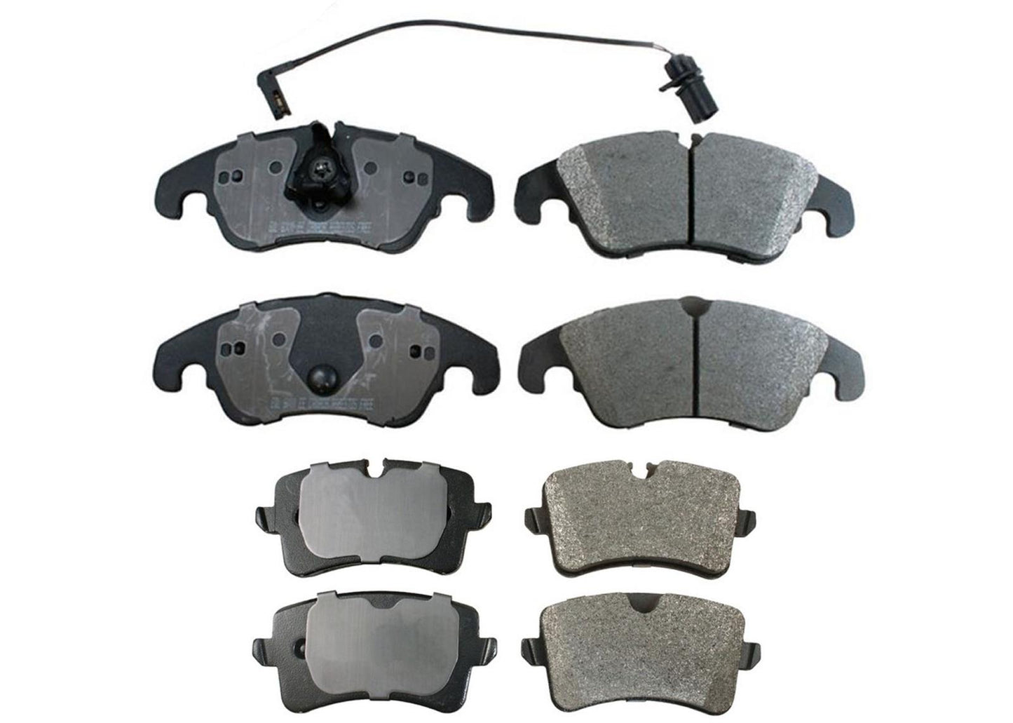 Front + Rear Ceramic Disc Brake Pads for Audi A7 Quattro 2012 2013 2014 2016
