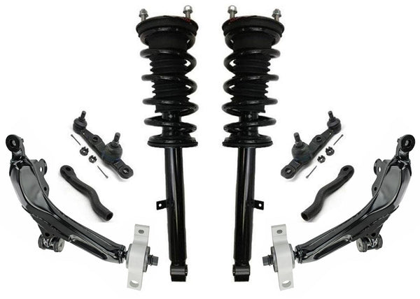 Brazos de control de puntales delanteros, rótulas, varillas de amarre para tracción trasera IS250 06-13