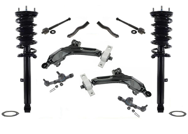 Front Struts Control Arms Tie Rods & Links For IS250 Rear Wheel Drive 2006-2013