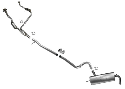 Engine Y Pipe Catalytic Converter Exhaust System for Wrangler 10-11 2 Door 3.8L