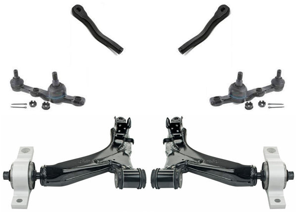 Front Control Arms Ball Joints Tie Rods for Lexus IS250 06-13 Rear Wheel Drive