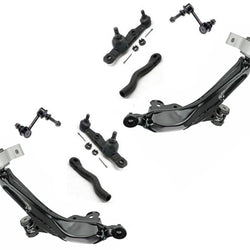 Kit de 8 Uds de brazos de Control, varillas de amarre para Lexus IS250 GS300 GS350 GS460 GS450H