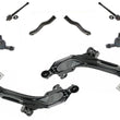 Lower Control Arms Tie Rods Ball Joints For GS350 IS250 GS460 Rear Wheel Drive