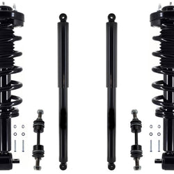 Front Struts Front Links & Rear Shocks For F-150 XLT Rear Wheel Drive 2015-2020