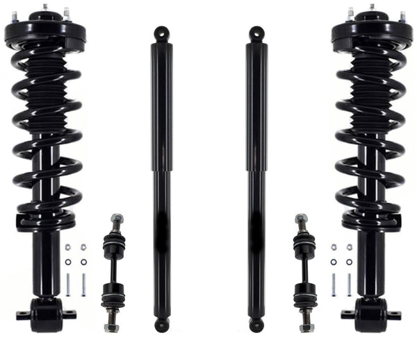 Front Struts Front Links & Rear Shocks For F-150 XLT Rear Wheel Drive 2015-2020