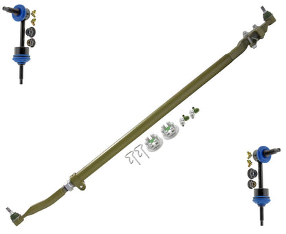 TTX Front Tie Rod Assembly & Links For Ram 2500 2014 2020 2025 4 Wheel Drive