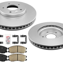 Front Improved Performance Disc Brake Rotors Pads for Chevrolet Equinox 07-09