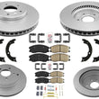 Improved Performance Disc Brake Rotors Pads Shoes for Chevrolet Equinox 07-09