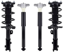 Front Struts & Rear Complete Shocks For Elantra Sport 17-19 1.6L Turbo Korean