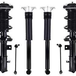 Front Struts Sway Bar Links & Rear Shocks For Chevrolet Cruze LT 1.4L 2016-2019