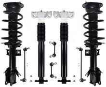Front Complete Strut Rear Complete Shocks & Links For Ford Edge 2015-2021