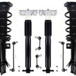 Front Complete Strut Rear Complete Shocks & Links For Ford Edge 2015-2021