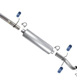 Flex Pipes Muffler Tail Pipe For Sierra 2500HD 6.0L 2011-17 W/ 153.7