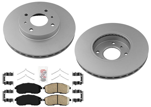 Front Brake Rotors Brake Pads for G20 99-02 / ALTIMA 93-01 / SENTRA 00-06 2.5L