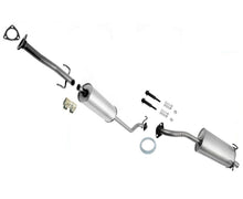 Silenciador y resonador medio de marca de escape para Honda CR-V 2007-2009