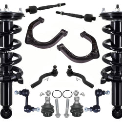 Front Struts Upper Arms Tie Rods Lower Ball Joints & Links For QX80 2014-2019