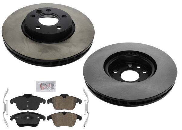 Carbon Performance Front Disc Brake Rotors & Pads for Range Rover Evoque 12-15