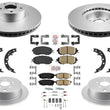GEO Coated Disc Brake Rotors Brake Pads for Scion FR-S 2013 2014 2015 2016 2.0L
