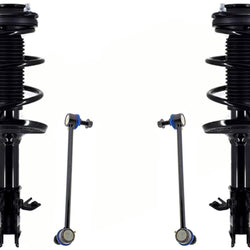 Front Complete Struts Assembly & Sway Bar Links For Subaru Impreza 2017-2019