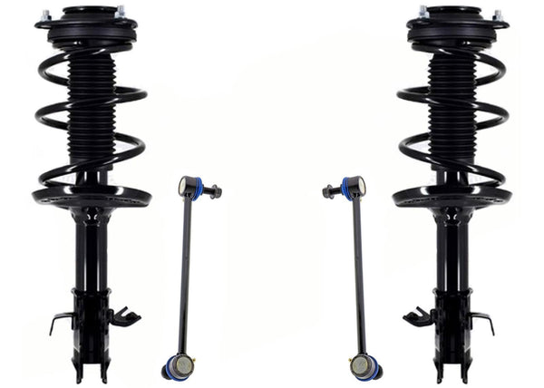 Front Complete Struts Assembly & Sway Bar Links For Subaru Impreza 2017-2019