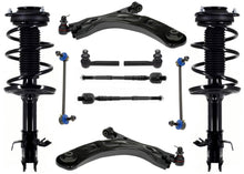Front Complete Struts Control Arms Tie Rods & Links For Subaru Impreza 2017-2019