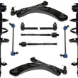 Front Complete Struts Control Arms Tie Rods & Links For Subaru Impreza 2017-2019